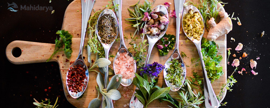 ادویه، برای طعم دار کردن ماهی